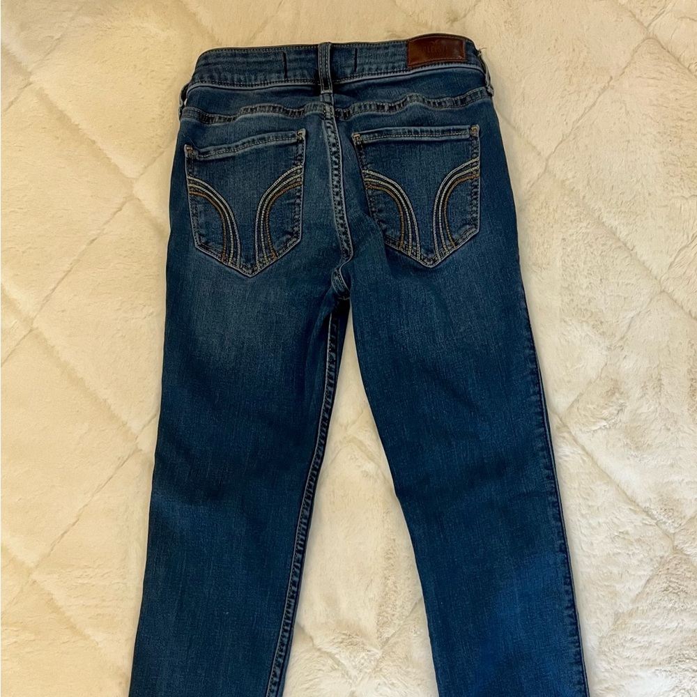Hollister Boot Cut Jeans - Size 23R (00) - Picture 3 of 4